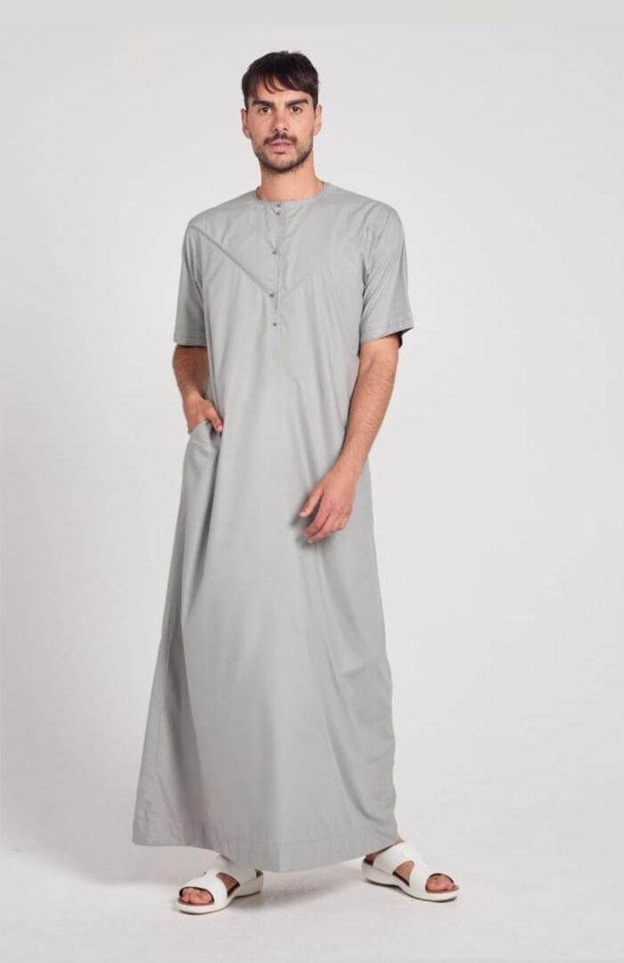 Omani Thobe Short Sleeve