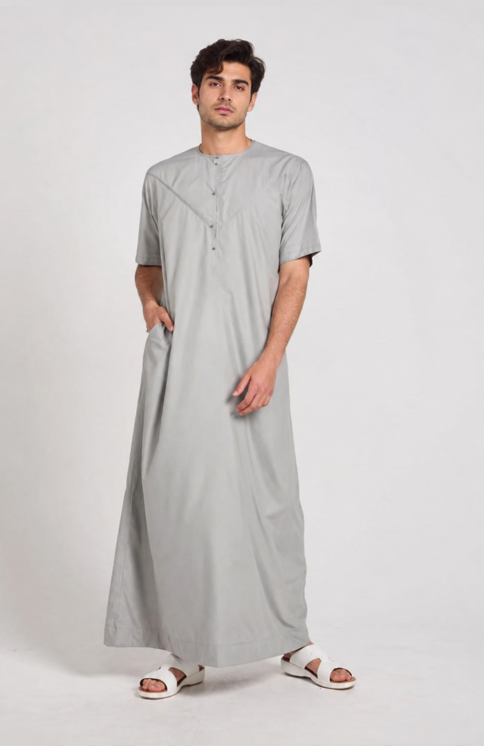 Omani Thobe Short Sleeve