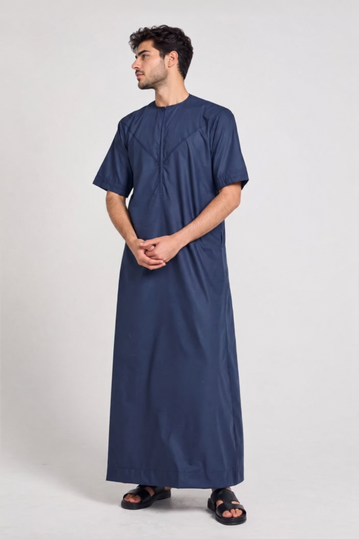 Omani Thobe Short Sleeve