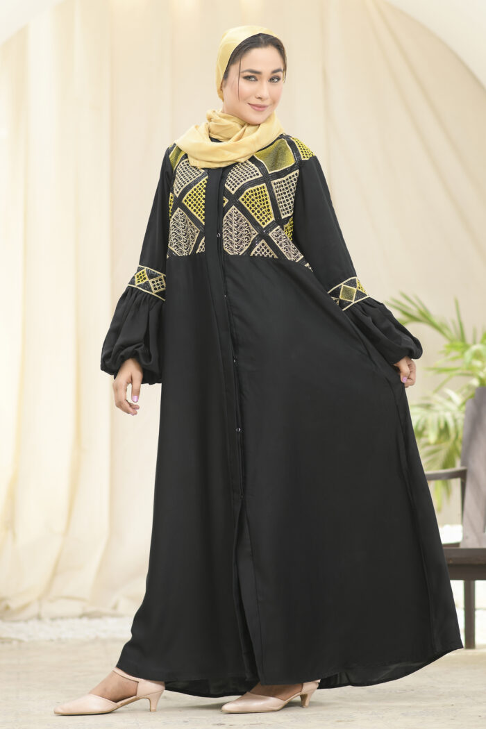 Embroidered Abaya