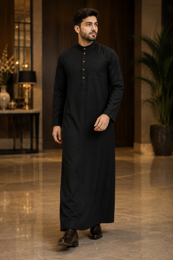 Collar Thobe Plain