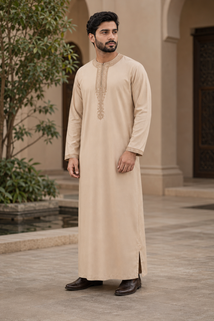 Morrocan Thobe Full Sleeve