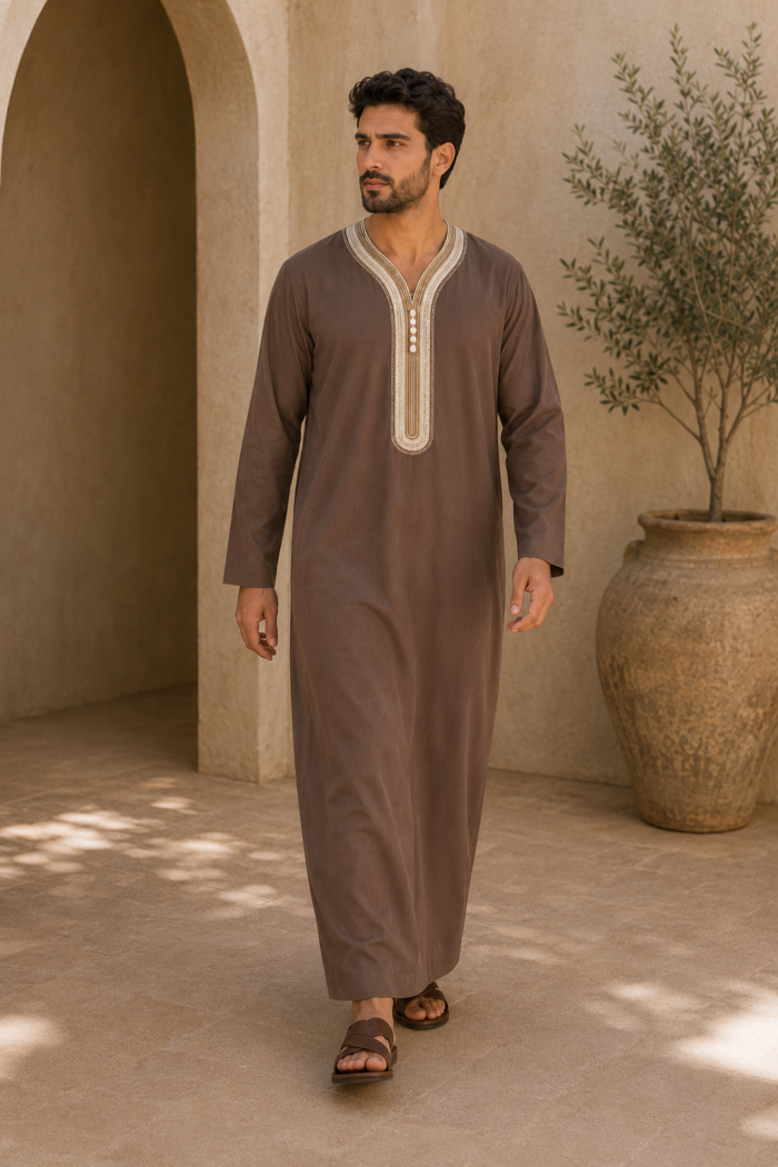 Morrocan Thobe Full Sleeve